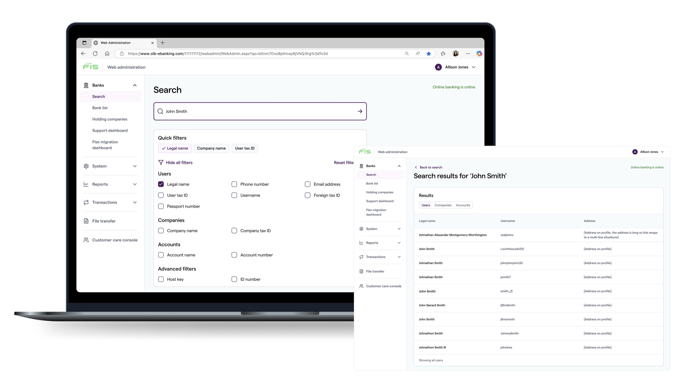 Phase 1 streamlined navigation and search